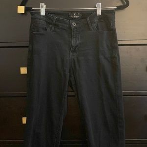 Lucky Brand Hayden Black Skinny Jeans, sz 4/27.